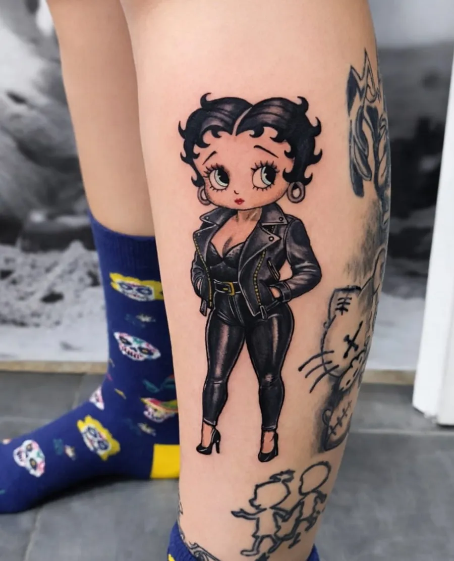 Cartoon de Buddha Tattoo Vallecas