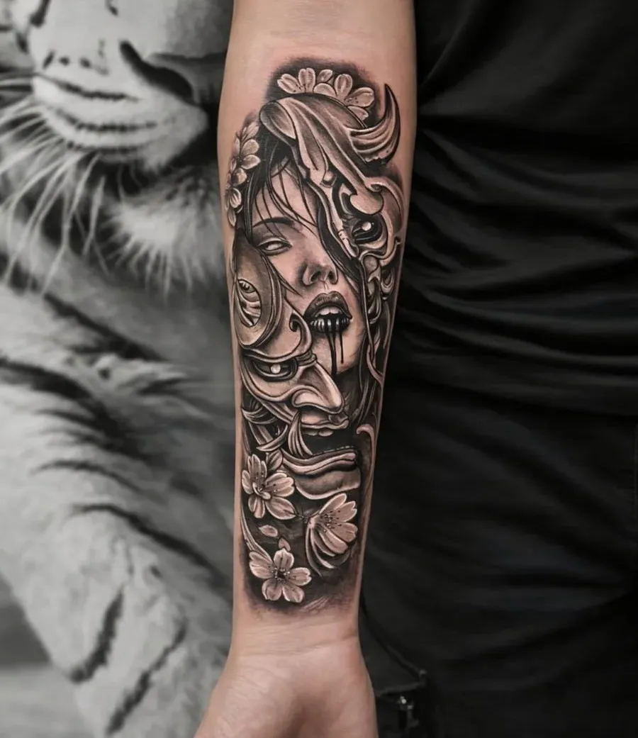 Japonés tradicional de Buddha Tattoo Vallecas